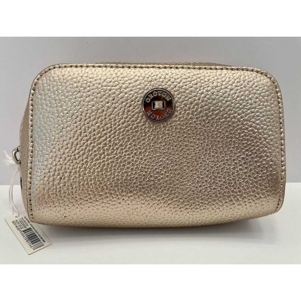 NWT Oroton Pebble Leather Extra Small Beauty Case‎ Australia